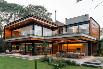 Obraz premium A luxury German house