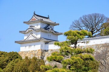 Fototapeta premium 明石市、明石城の坤櫓