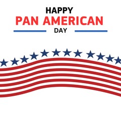 Happy Pan American aviation day theme poster, Suitable for Poster , Banners, campaign and greeting card, 
