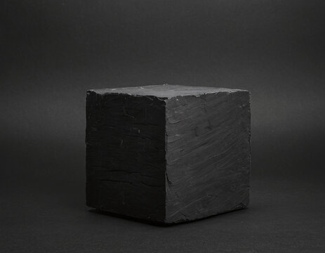 black cube carcoal bricket for cooking