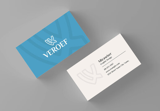 Business Card Layout Template