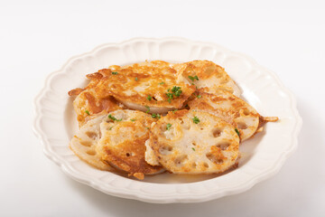 レンコンのチーズ焼き