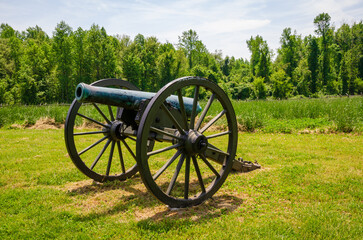 The Richmond National Battlefield Park commemorating 13 American Civil War sites around Richmond, Virginia