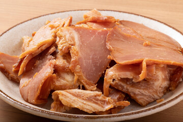 切り落とし焼豚