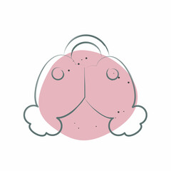 Icon Ornament. related to Chinese New Year symbol. Color Spot Style. simple design editable. simple illustration
