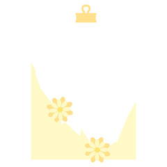 Yellow Flower Frame