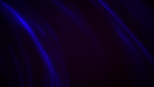 Defocused abstract blue background of speed camera movement over glowing lights. A pattern of flashes of light similar to the northern lights