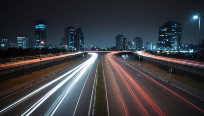 city road lights