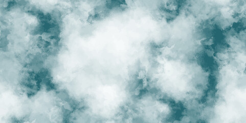 Abstract blue watercolor natural clouds and smoke. Elegant vintage grunge background texture. Old grunge design cement wall texture. Soft white vintage or antique distressed texture. 