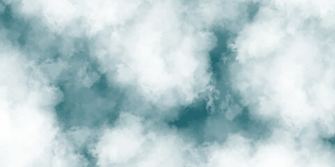 Abstract blue watercolor natural clouds and smoke. Elegant vintage grunge background texture. Old grunge design cement wall texture. Soft white vintage or antique distressed texture. 