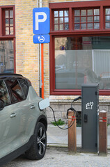 borne station recharge chargement auto voiture electrique - 763788734