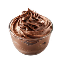 Mousse isolated on transparent background