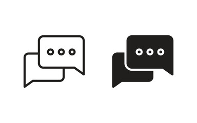 Chat icon, bubble speech icon for web, ui, and mobile apps