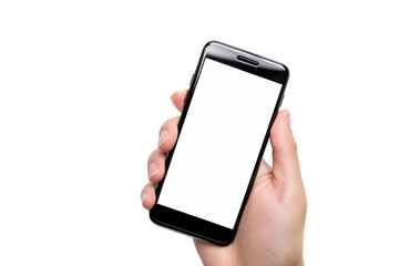Your Smartphone Display Isolated On Transparent Background