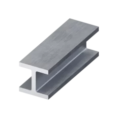 Foto auf Leinwand Stainless steel i-beam, iron balk isometric icon © Altop Media