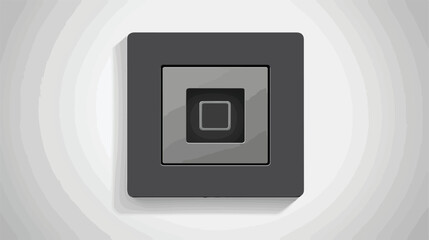 Picture simple icon vector. Flat design. Black icon