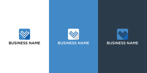 Letter VS  initial logo template