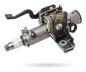 Car steering column - a car control system with the function of transmitting torque from the wheel...