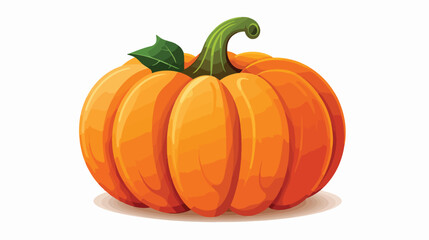 Pumpkin illustration flat vector