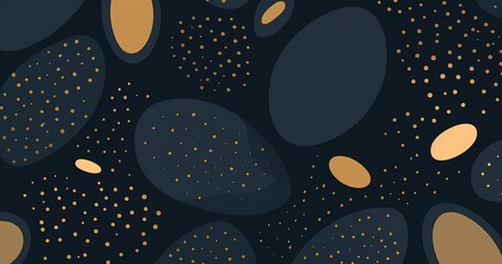 A beautifull seamless pattern with digital dots, their intricate gradient creating soft gradients of beautifull on a dark background