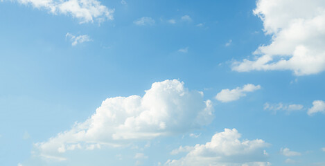 Sky Cloud Blue Background Paronama Web Cloudy summer Winter Season Day, Light Beauty Horizon Spring...