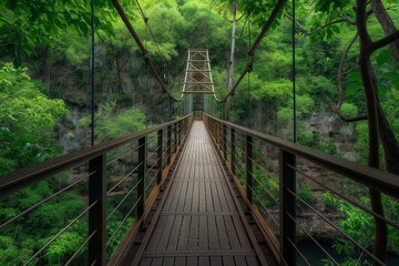 Bridge in the forest