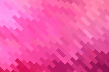 Magenta pixel background, gradient abstract tile background. Rectangular colourful check pattern.
