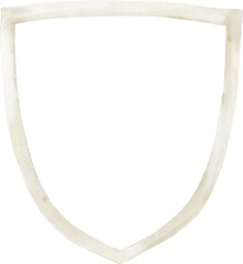 Watercolor Ribbon Banner Wedding Crest. Pastel Bow Set