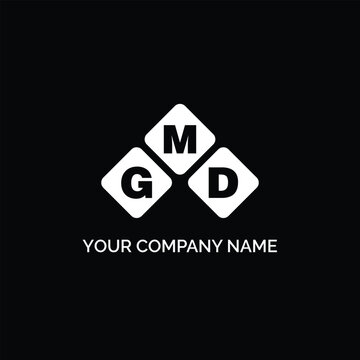 GMD letter logo design on white background. GMD logo. GMD creative initials letter Monogram logo icon concept. GMD letter design