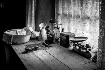 Old fashioned kitchen