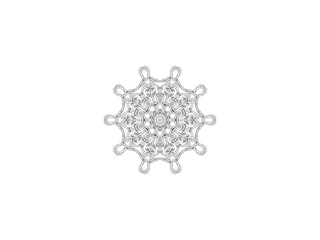 Mandala For Coloring Book for Adult