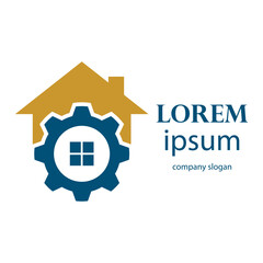 home repair and maintenance logo design