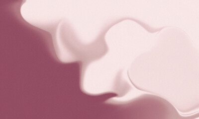 Beautiful white and pink gradient background smooth and texture