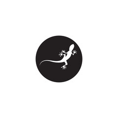 lizard logo and vector template