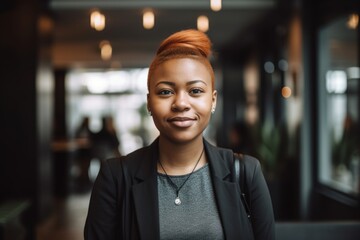 shot of a confident young woman working as an outreach coordinator - obrazy, fototapety, plakaty