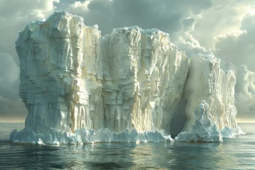 Foto op Plexiglas Climate change melting glaciers faster professional photography © NikahGeh