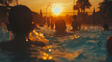 little cheerful boy rests on a summer day at the sea. summer vacation fun sea ocean beach
