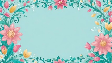 Obraz na płótnie Canvas Spring blossom illustration