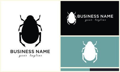 silhouette beetle insect ant template - obrazy, fototapety, plakaty