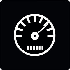 Speedometer in cartoon, doodle style. Image for t-shirt, web, mobile apps and ui. Isolated 2d vector illustration in logo, icon, sketch style, Eps 10. AI Generative