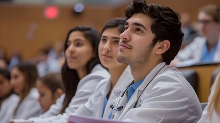 medical students in gastroenterology lecture