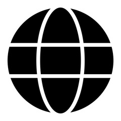 earth globe glyph