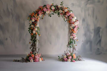 arches floraux romantiques 