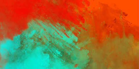 Colorful ethereal,abstract watercolor.clouds or smoke for effect,nebula space,misty fog fog effect empty space.powder and smoke reflection of neon smoke exploding.
