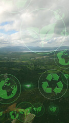 Environmental technology concept. Sustainable development goals. SDGs. High quality photo