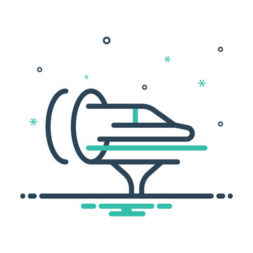 Mix icon for hyperloop