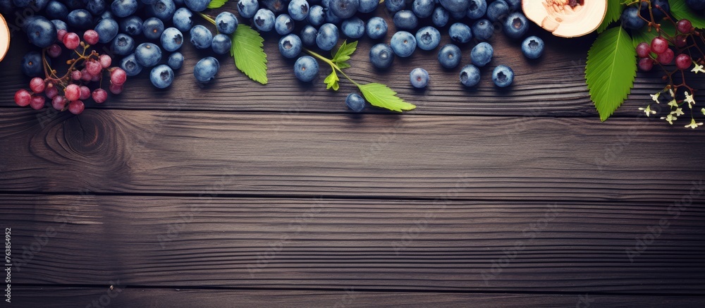 Canvas Prints A close up of various berries and fruits