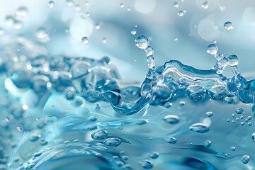 Splash of mouth rinse showcases dental hygiene for promotional dental advertisement. Concept Dental Hygiene, Mouth Rinse, Promotional Advertisement, Splash Effect, Dental Care