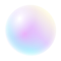 Vector abstract circle of soft gradient colorful design background