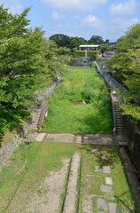 琵琶湖疏水　インクラインの到着点　京都市左京区
